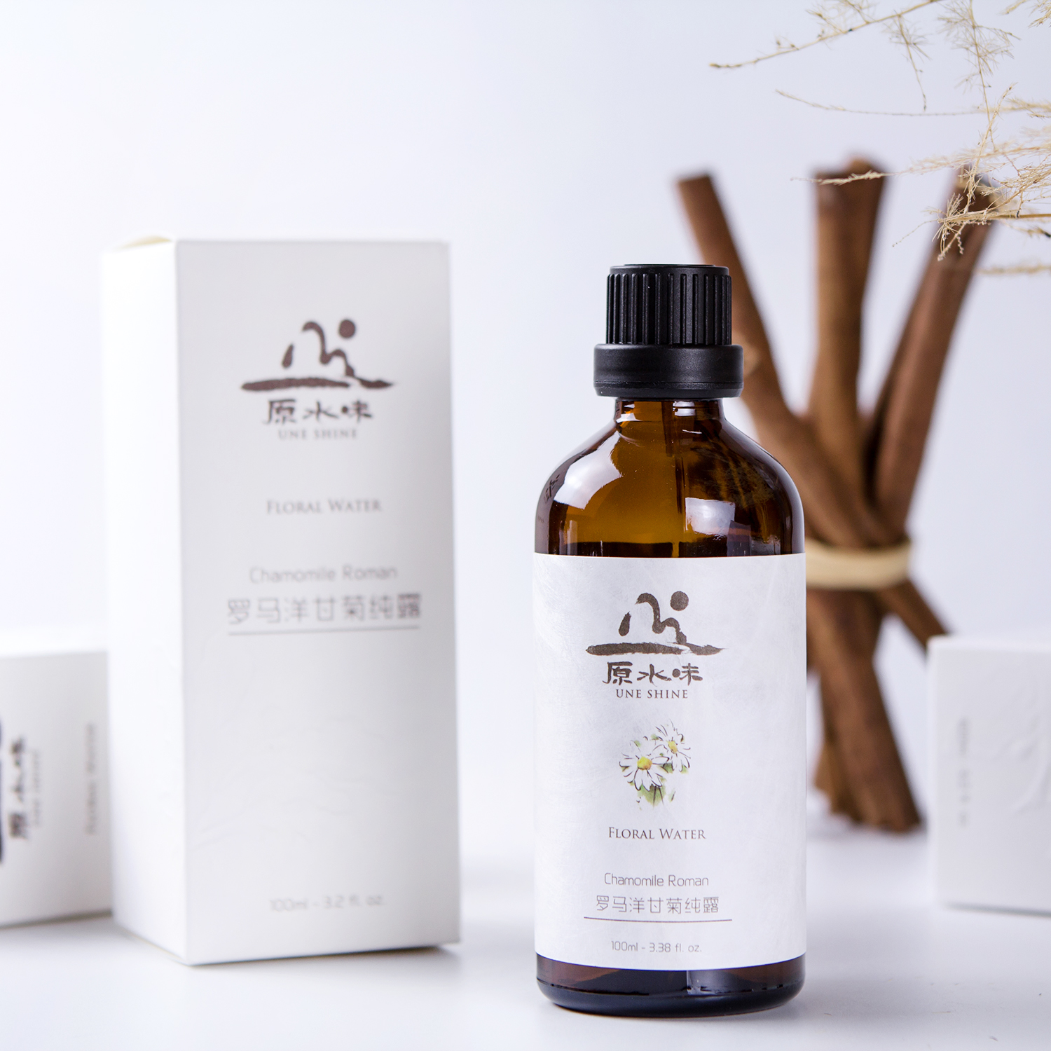 原水味罗马洋甘菊纯露100ml蒸馏原液无酒精补水保湿爽肤水